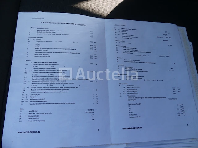 Ref:1436 - renault access vuilniswagen (2013-162.300 km) - afbeelding 15 van  35