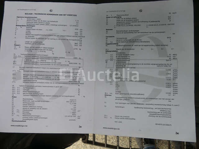Ref:1444 - renault access vuilniswagen (2013-185.358 km) (vin:seg1930bl5bd17234) - afbeelding 28 van  34