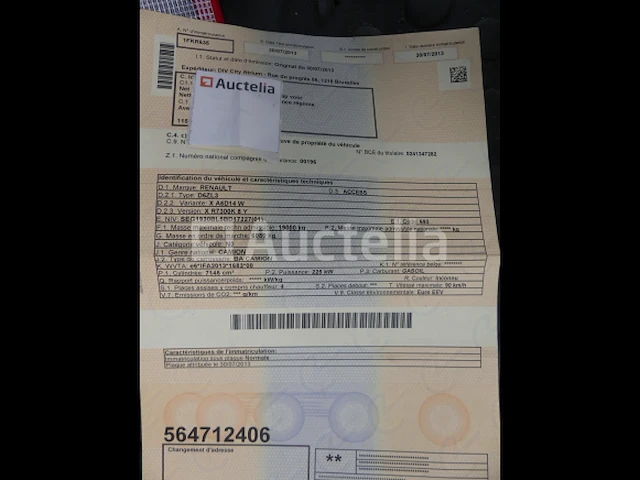 Ref:1449 - renault access vuilniswagen (2013-174.062 km)(vin: seg1930bl5bd17227) - afbeelding 39 van  39