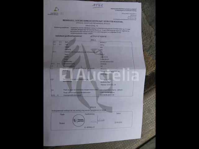 Ref:1450 - renault access vuilniswagen (2015-119.873 km)(vin:seg1932bl6bf21129) - afbeelding 5 van  37