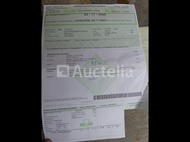 Ref:1450 - renault access vuilniswagen (2015-119.873 km)(vin:seg1932bl6bf21129) - afbeelding 11 van  37