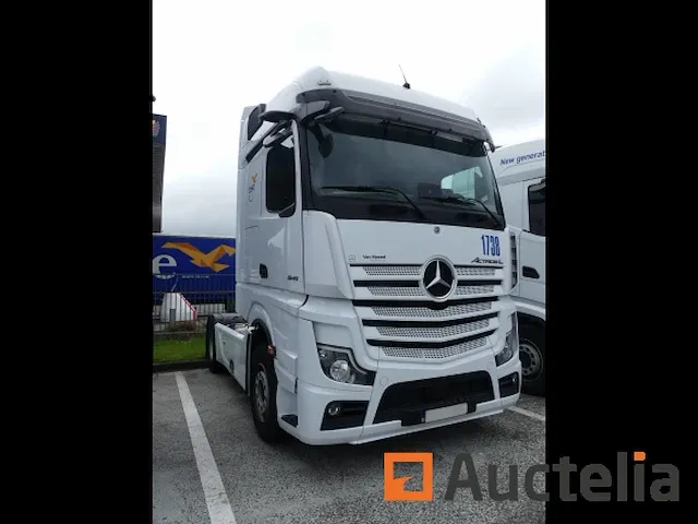 Ref:1705 - vrachtwagen tractor mercedes-benz actros 1945 (2021-191.930 km) - afbeelding 2 van  7