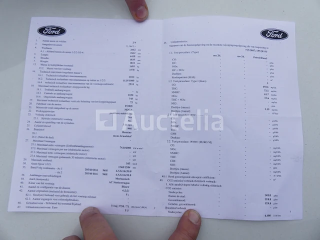 Ref:17598 - ford tourneo auto (2015-83.686 km)(vin: wfotxxwpgtfl09522) - afbeelding 16 van  23