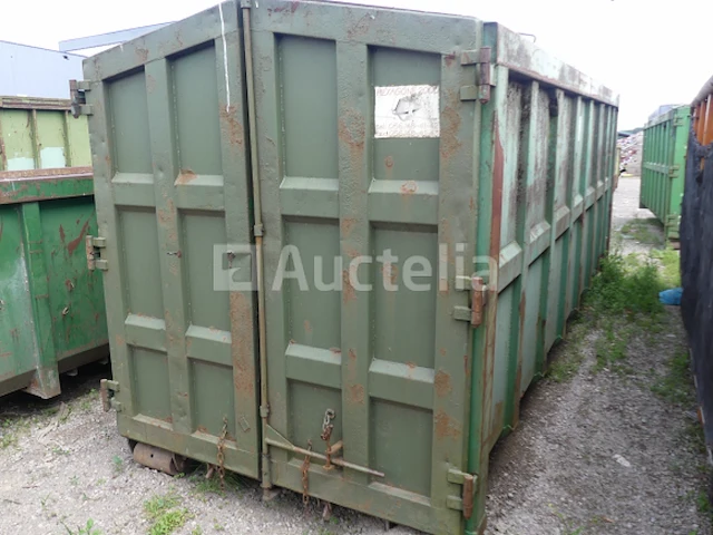 Ref:187 - gesloten container 30m³ zeshoek 2000 - afbeelding 5 van  11