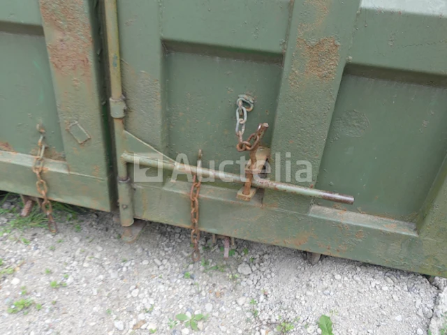 Ref:187 - gesloten container 30m³ zeshoek 2000 - afbeelding 6 van  11