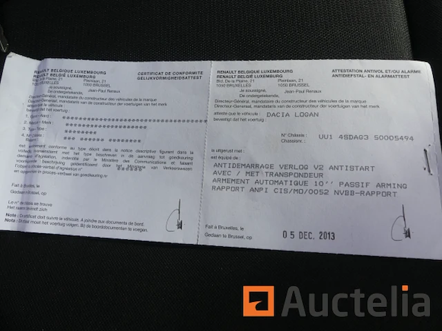 Ref:20513 - auto dacia logan sedan (2013-97.655 km) - afbeelding 19 van  27