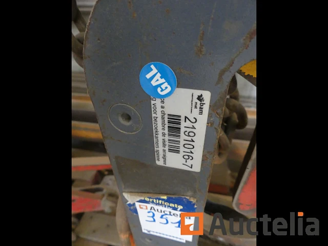 Ref:2191016-7 - hijsspin voor schachtfix sfv inspectiekamer - ref: 7502-351 - afbeelding 2 van  6