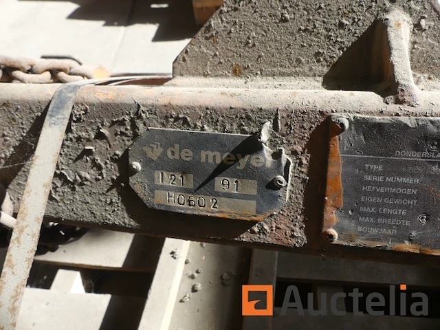 Ref:2191h0602 - de meyer palletklem - ref: 7502-293 - afbeelding 7 van  7