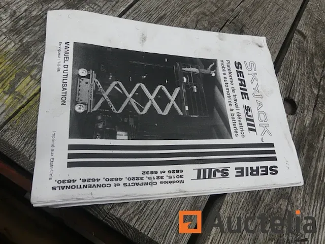 Ref:27 (4980-025) - schaarhoogwerker skyjack sj iii 3015 - afbeelding 5 van  14