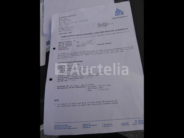 Ref:2700 - bestelwagen met hoogwerker mercedes-benz sprinter 314 cdi (2017-154.662 km)( vin: wdb9066331p532170) - afbeelding 24 van  33