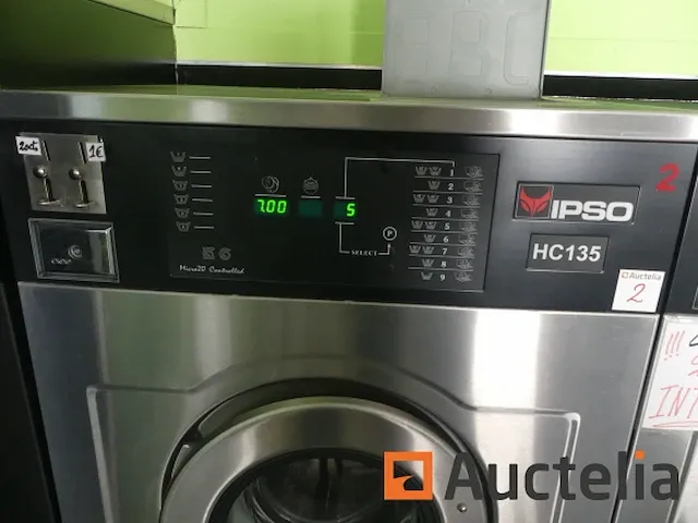 Ref:3 - professionele wasmachine 13 kg met wisselmechanisme ipso hc135 - afbeelding 1 van  9