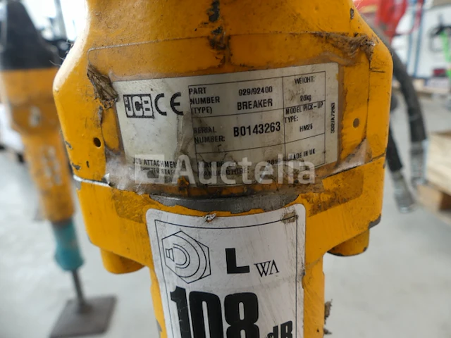 Ref:3100 - jcb hydraulische drilboor - afbeelding 3 van  4