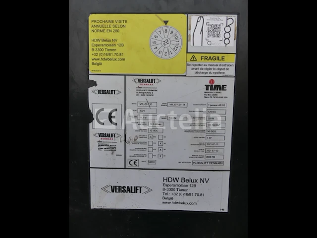 Ref:3570 - bedrijfswagen met hoogwerker renault master (2021-72.312 km)(vin:vf1va000x67313008) - afbeelding 5 van  43