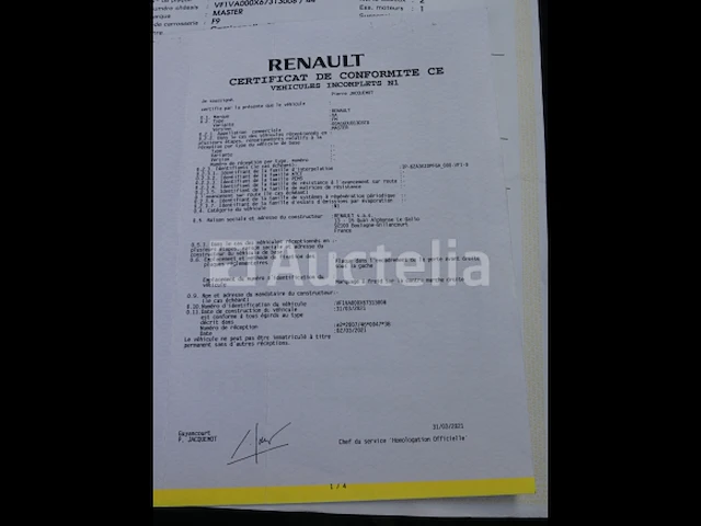 Ref:3570 - bedrijfswagen met hoogwerker renault master (2021-72.312 km)(vin:vf1va000x67313008) - afbeelding 38 van  43