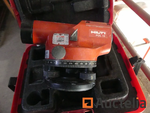 Ref:40061 - hilti pol 15 scope optische waterpas - afbeelding 2 van  5