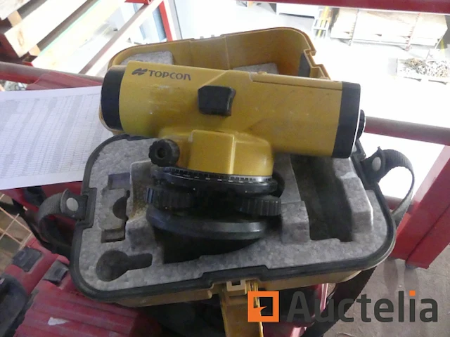 Ref:40367 - topcon at-b4 scope optische waterpas - afbeelding 7 van  7