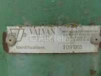 Ref:448 - gesloten container 30m³ valvan - afbeelding 2 van  10