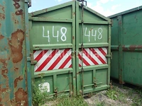 Ref:448 - gesloten container 30m³ valvan - afbeelding 3 van  10