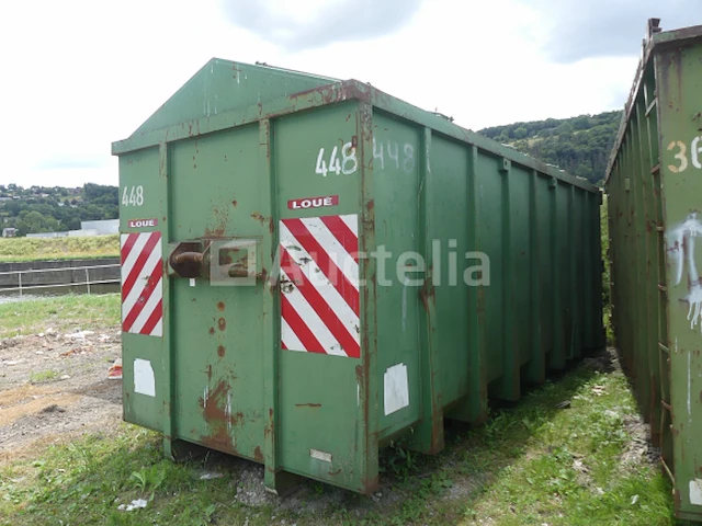 Ref:448 - gesloten container 30m³ valvan - afbeelding 4 van  10