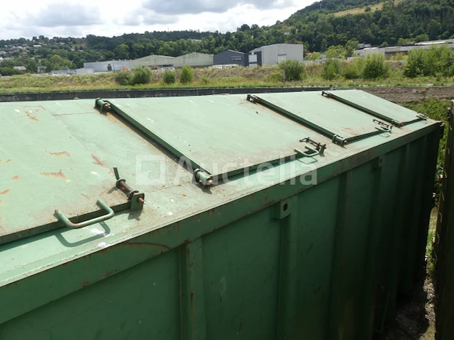 Ref:448 - gesloten container 30m³ valvan - afbeelding 9 van  10