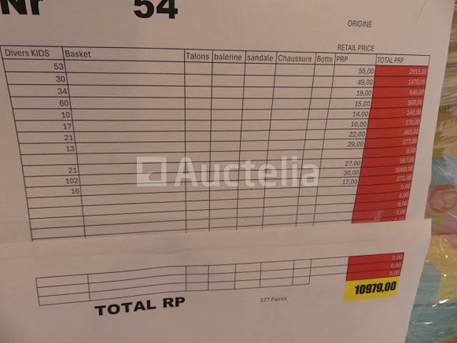 Ref:54 - 327 paar diverse kinderschoenen - afbeelding 4 van  11