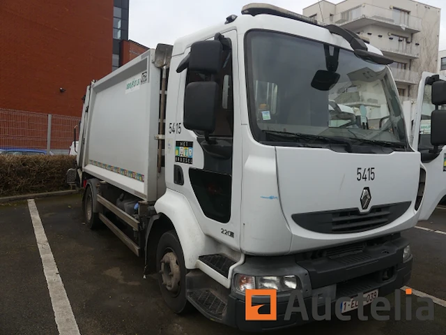 Ref:5415 - vuilniswagen renault midlum (2013-136.225 km) - afbeelding 5 van  39