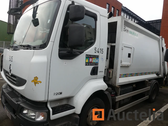 Ref:5415 - vuilniswagen renault midlum (2013-136.225 km) - afbeelding 37 van  39