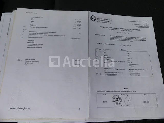 Ref:5446 - renault access vuilniswagen (2013-192.146 km) - afbeelding 37 van  44