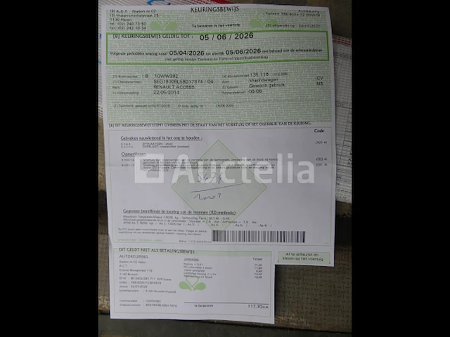 Ref:5474 - renault access vuilniswagen (vin: seg1930bl5bd17874) - afbeelding 18 van  33