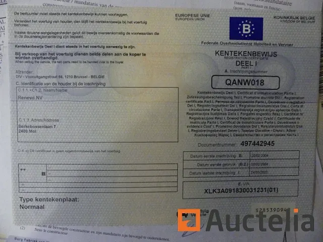 Ref:5730 - container aanhangwagen burg bpa 09-18 ac - afbeelding 4 van  22