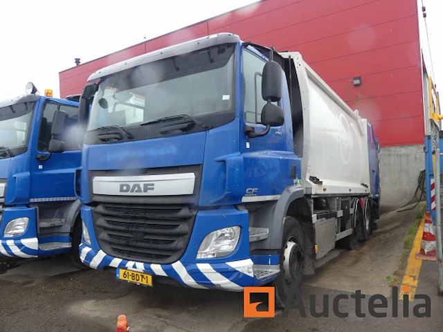 Ref:61-bdt-1 - daf cf 290 fag vuilniswagen (2014-364.476 km) - afbeelding 23 van  42