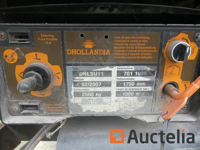 Ref:6118 - vrachtwagen hatchback met laadklep daf ae 55lf 4-19 - afbeelding 10 van  44