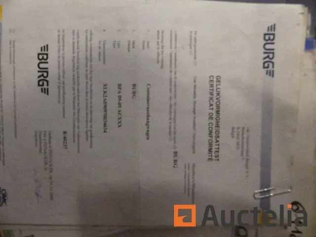Ref:6148 - container aanhangwagen burg bpa 09-09 acxxx - afbeelding 11 van  19