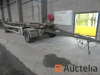 Ref:6148 - container aanhangwagen burg bpa 09-09 acxxx