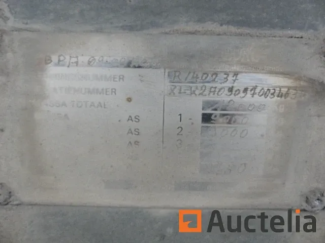 Ref:6148 - container aanhangwagen burg bpa 09-09 acxxx - afbeelding 14 van  19