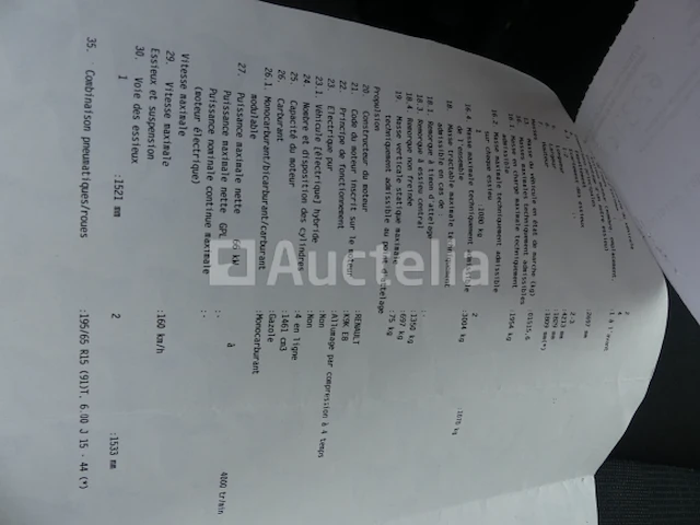Ref:62376 - renault kangoo 1.5 d auto (2011-42.514 km) - afbeelding 10 van  35