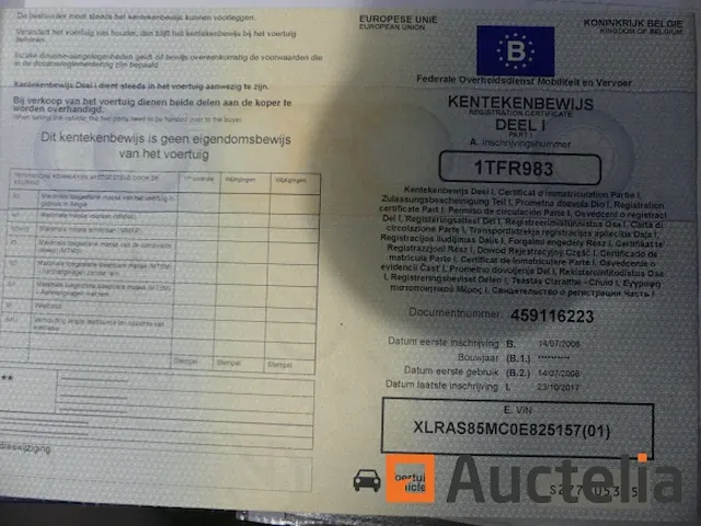 Ref:6489 - daf as85mcs-l container vrachtwagen (2008-690.843 km) - afbeelding 36 van  50