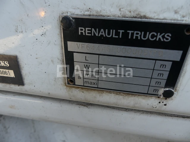 Ref:65381 - renault midlum 180dxi vuilniswagen (2011-152.094 km) - afbeelding 20 van  38