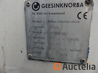 Ref:66-bdt-7 - daf cf 290 fag vuilniswagen (2014-222.764 km) - afbeelding 10 van  45