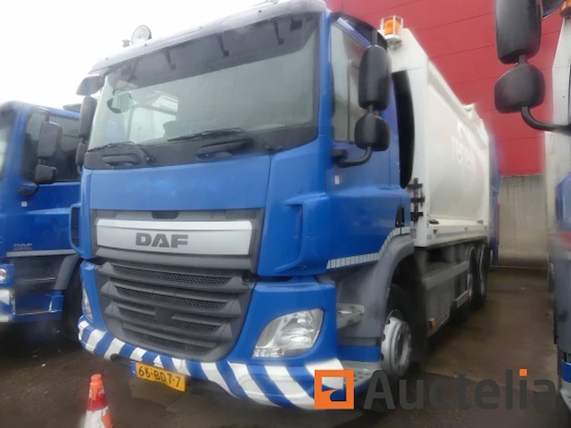 Ref:66-bdt-7 - daf cf 290 fag vuilniswagen (2014-222.764 km) - afbeelding 12 van  45