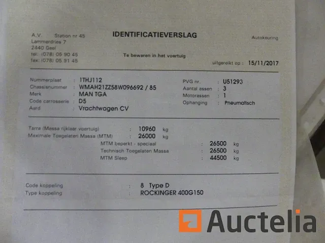 Ref:6666 - container vrachtwagen man h21 - afbeelding 39 van  49