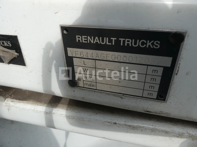 Ref:68419 - vuilniswagen renault midlum 180dxi (2013-150.066 km) - afbeelding 5 van  41