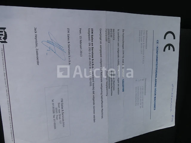 Ref:68419 - vuilniswagen renault midlum 180dxi (2013-150.066 km) - afbeelding 39 van  41