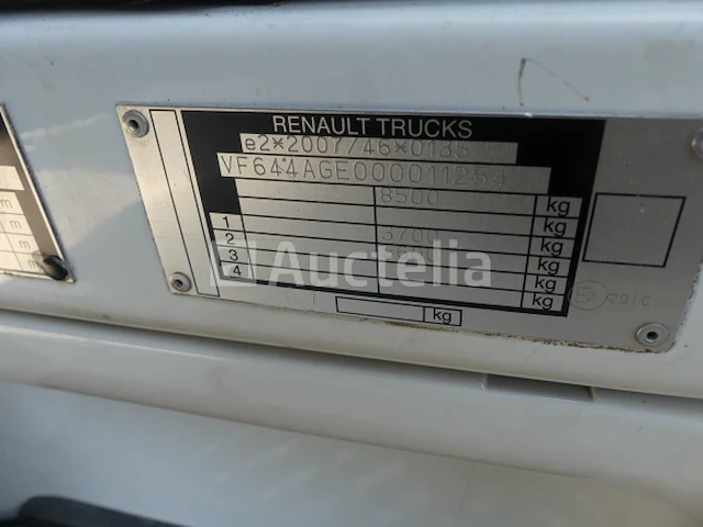 Ref:68420 - vuilniswagen renault midlum 180dxi (2013-115.450 km) - afbeelding 20 van  38