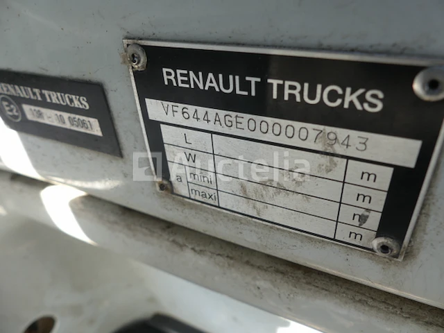 Ref:69339 - renault midlum 180dxi vuilniswagen (2011-119.748 km) - afbeelding 8 van  42