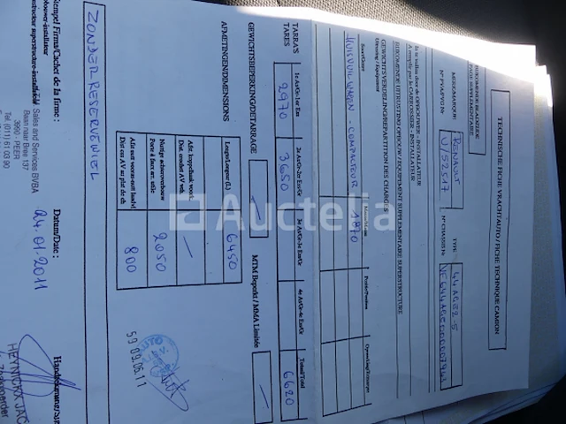 Ref:69339 - renault midlum 180dxi vuilniswagen (2011-119.748 km) - afbeelding 31 van  42