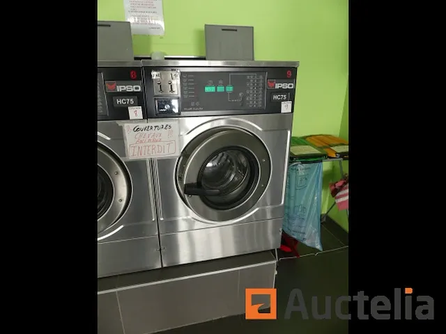 Ref:7 - professionele wasmachine 7 kg met ipso hc75 muntmechanisme - afbeelding 8 van  8