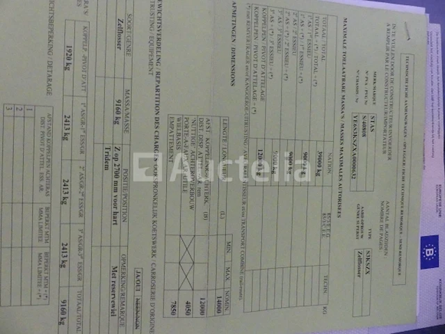 Ref:7028 - stas s3kszx walking vloer aanhangwagen - afbeelding 8 van  24