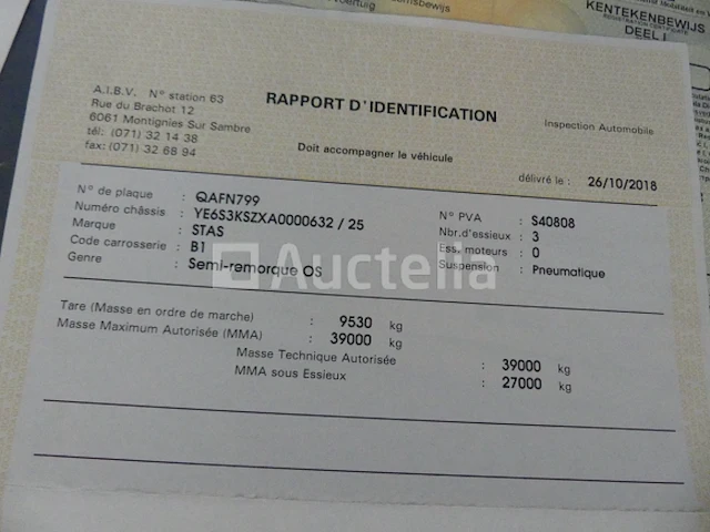 Ref:7028 - stas s3kszx walking vloer aanhangwagen - afbeelding 17 van  24