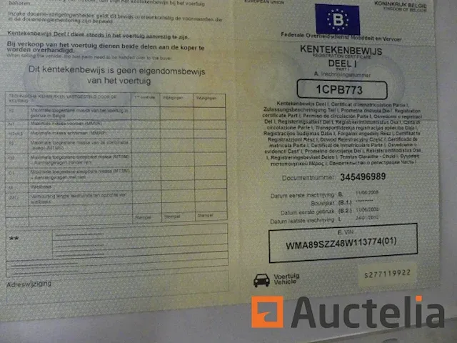 Ref:7332 - container vrachtwagen man tga h284fnlc - afbeelding 21 van  53